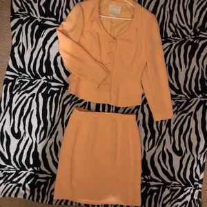 Beautiful Vintage Escada Couture skirt suit.